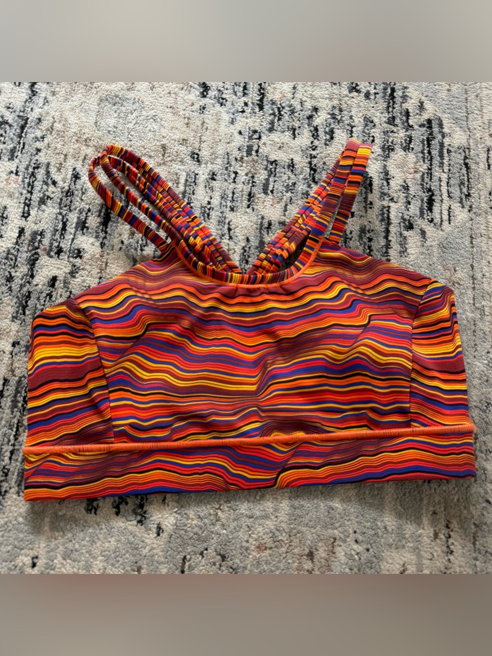 Janji sports bra striped Medium